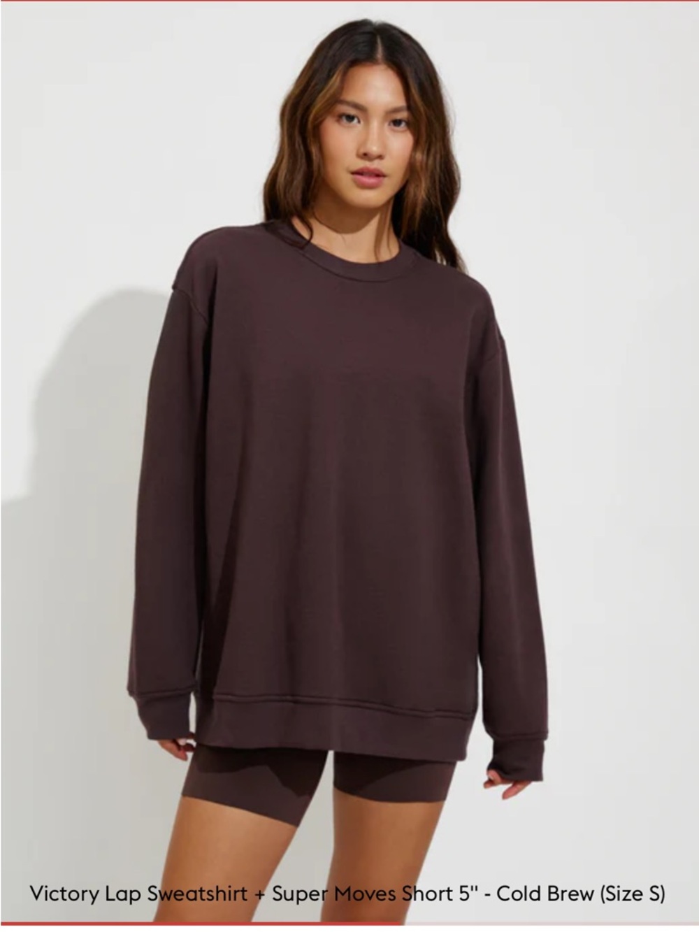 SOLD Left on Friday - Victory lap sweatshirt